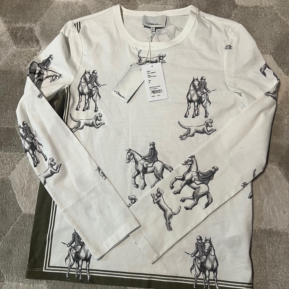 3.1 Phillip Lim Hunting Print T Shirt